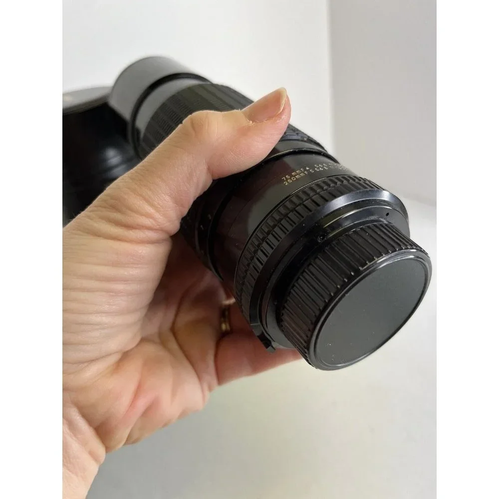 Sigma Zoom-8 Lens 1: 4-5 F=75-250mm Zoom Multi Coated Made In Japan 915709 Case
